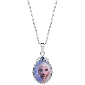 Oblíbený dívčí stříbrný náhrdelník Frozen CS00021SRJL-P.CS Disney