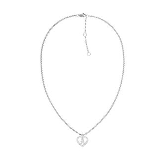 Stylový ocelový náhrdelník Monogram Heart 2780917 Tommy Hilfiger