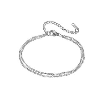 Dvojitý ocelový náramek pro ženy Maia EWB24026S Emily Westwood