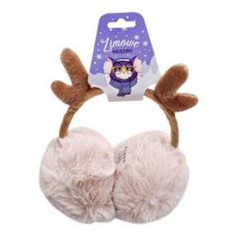 Zimowe nauszniki z rogami