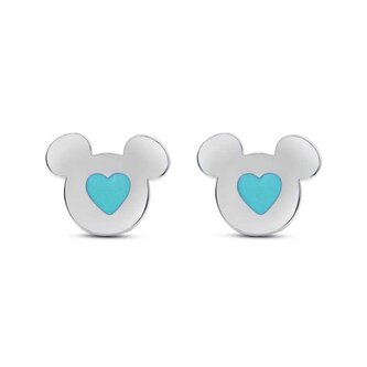 Něžné ocelové náušnice Mickey Mouse E600200NUL.TP Disney