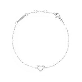 Půvabný ocelový náramek se srdíčkem Mirelle DW00401619 Daniel Wellington