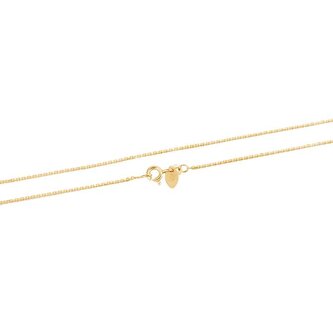 Pozlacený stříbrný řetízek Anker AGS1286-GOLD Beneto Exclusive / Délka: 42 cm