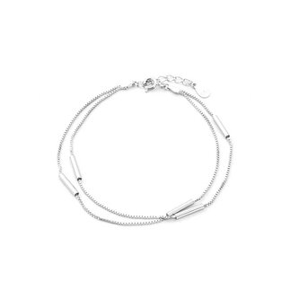 Stylový stříbrný náramek Kostka/Venezia AGB307 Beneto / Délka: 21 cm