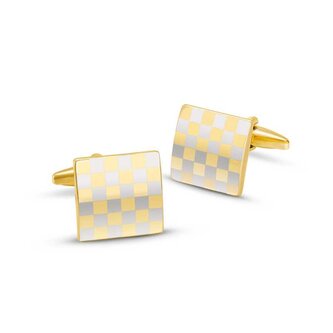 Pozlacené manžetové knoflíčky KS-166 Troli