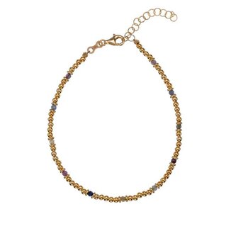 Pánský korálkový náramek se safírem AL4588.01.000 Alisia