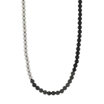 Módní pánský náhrdelník z korálků AXG0140040 Armani Exchange