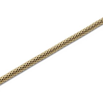 Pozlacený unisex řetízek Tide Mesh DW00401099 Daniel Wellington