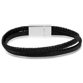 Dvojitý kožený náramek Leather Troli