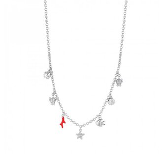 Stříbrný náhrdelník s přívěsky Mořské plody Into the blue RZIB01 Rosato