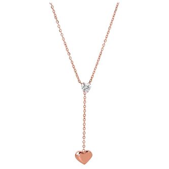 Zamilovaný bronzový náhrdelník Troli