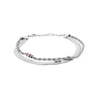 Dvojitý ocelový náramek Layered 2780981 Tommy Hilfiger