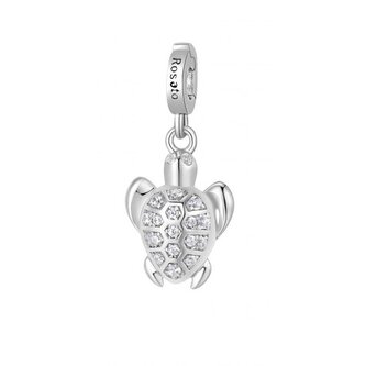 Hravý stříbrný přívěsek Želvička Storie RZ188R Rosato