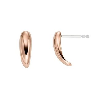 Elegantní pozlacené náušnice Anja Pebble SKJ1847791 Skagen