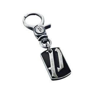 Stylový ocelový přívěsek na klíče PJ22041KSB-02 Police