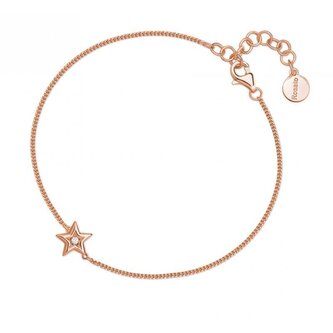 Něžný bronzový náramek Hvězda Allegro RZAL058 Rosato