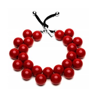 Originální náhrdelník C206 19-1557 Rosso Peperone Ballsmania
