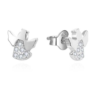 Něžné stříbrné náušnice Andílci AGUP3346 Beneto