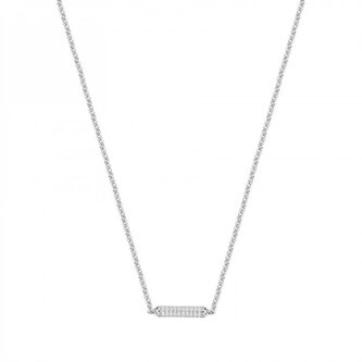 Stříbrný náhrdelník s kubickými zirkony Bianca RZBI56 Rosato