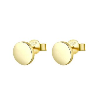 Pozlacené stříbrné náušnice AGUP1956-GOLD Beneto