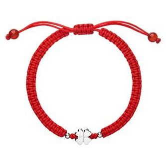 Červený kabala náramek pro štěstí 13001.3 Evolution Group