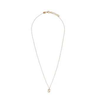 Pozlacený náhrdelník se Swarovski perličkami "S" AL4258.01.919 Alisia