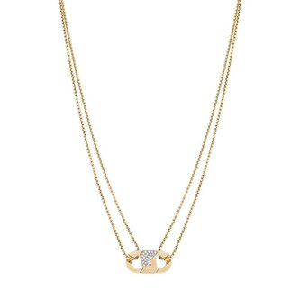 Výrazný pánský náhrdelník s krystaly EGS3174710 Emporio Armani