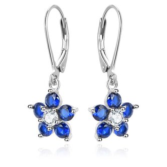 Okouzlující stříbrné náušnice se zirkony AGUC3337 Beneto