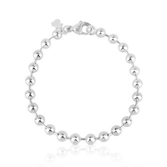 Módní stříbrný kuličkový náramek Basics 911901210 Tous