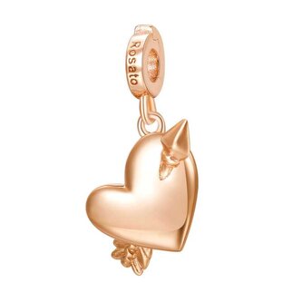 Půvabný bronzový přívěsek Srdce Storie RZ156 Rosato