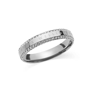 Oslnivý ocelový prsten s kubickými zirkony Classic Aura DW004015 Daniel Wellington / Obvod: 60 mm - 60 mm