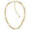 Masivní náhrdelník z pozlacené oceli Contrast Link Chain 2780784 Tommy Hilfiger