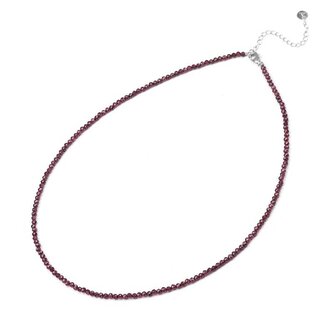 Korálkový minerální náhrdelník s granátem POL-N11/47L Agato
