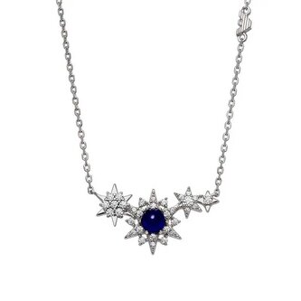 Okouzlující stříbrný náhrdelník s kubickými zirkony EG3600040 Emporio Armani