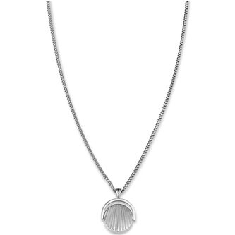 Ocelový náhrdelník s mušlí Toccombo JTNCS-J448 Rosefield