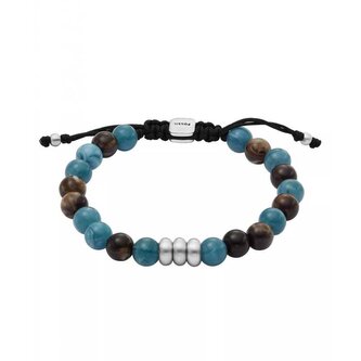 Slušivý náramek z akrylových korálků All Stacked Up JA7241040 Fossil