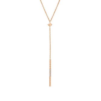 Slušivý pozlacený náhrdelník z oceli Tazia PEJLN2010543 Police