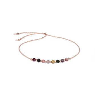 Šňůrkový náramek s melounovým turmalínem HE30R3RG-LP Agato