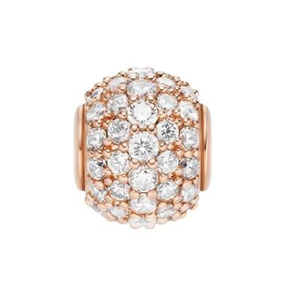 Třpytivý pozlacený korálek s krystaly Charms DW00400436 Daniel Wellington