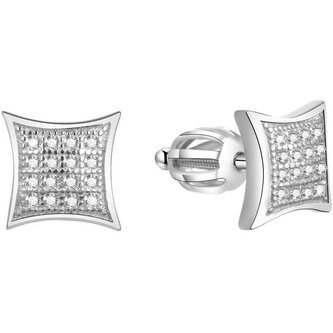 Stříbrné náušnice se zirkony AGUP1630S Beneto