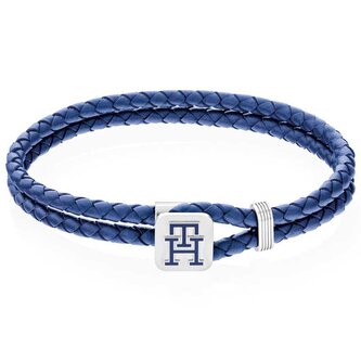 Slušivý kožený náramek Monogram 2790530 Tommy Hilfiger