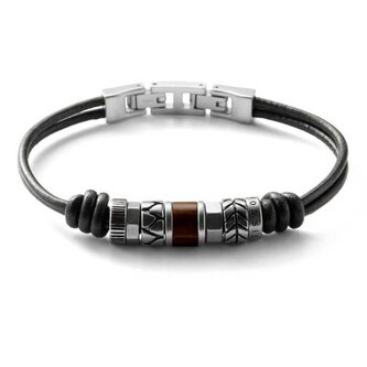 Stylový pánský náramek JF84196040 Fossil