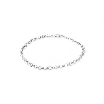 Stylový stříbrný náramek Anker AGB37 Beneto Exclusive / Délka: 17 cm