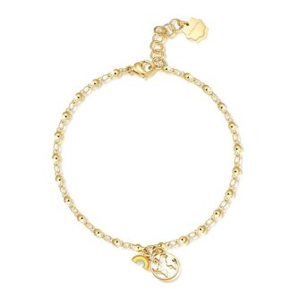 Pozlacený nákotník s přívěsky Chakra BHKA006 Brosway