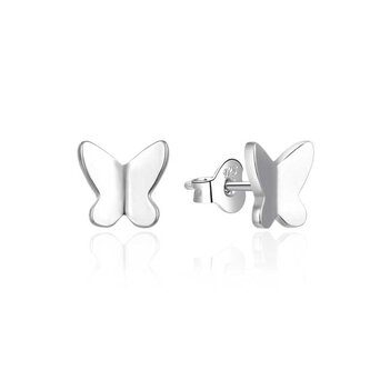 Stříbrné náušnice Motýlci AGT-E174P Agato