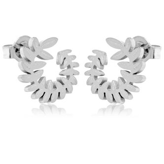 Hravé ocelové náušnice Větvička VAAXF150S Troli