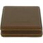 Hnědá kazeta na manžetové knoflíčky Carbon 32053-8 Friedrich Lederwaren