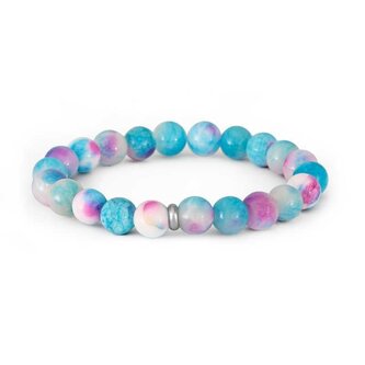 Korálkový náramek z jadeitu MINK136/17 Agato