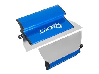 Špachtle na stěrky a sádrové omítky 25 cm, s vyměnitelnou čepelí - GEKO