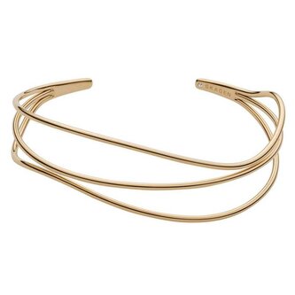 Pevný pozlacený náramek Kariana SKJ1216710 Skagen